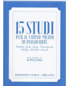 15 Studi per il Corsi Medio Rev. Piccioli