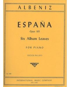 Espana op.165 - Six Album Leaves