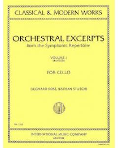Orchestral excerpts vol.1 for cello