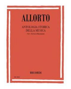 Antologia storica della musica dai Greci al Rinascimento