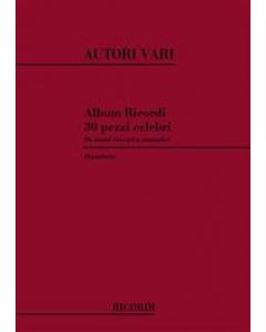 Album Ricordi di 30 pezzi celebri di autori classici e romantici