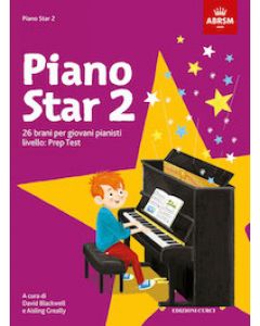 Piano Star 2 - 26 brani per giovani pianisti. Livello: Prep Test