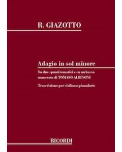 Adagio in sol minore per violino e pianoforte