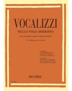 Vocalizzi nello stile moderno - 16 vocalizzi per voce media