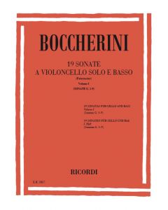 19 Sonate G. 1-9 per violoncello e basso