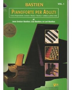 Nuovo Corso di Pianoforte per Adulti Vol.1 con 2CD