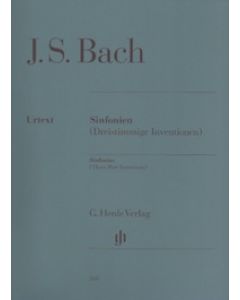 Sinfonie (Invenzioni a Tre Voci) (Urtext)