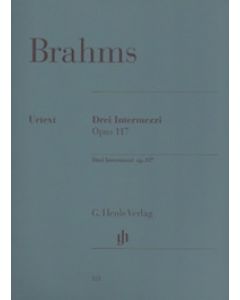 3 Intermezzi op.117 (Urtext)