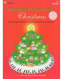 Bastien Play-Along: Christmas Book 1 con CD