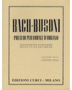 Preludi per corali d’organo trascritti per pianoforte nello stile da camera vol.6-9