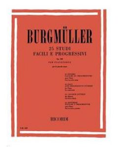 25 Studi facili e progressivi op.100 per le piccole mani