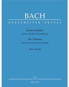Six Partitas Urtext Bwv 825-830 (Bärenreiter-Verlag)