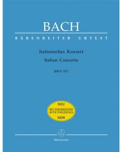 Italian Concerto BWV 971 - Barenreiter Urtext (Bärenreiter-Verlag)