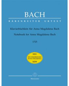 Notebook for Anna Magdalena Bach 1725 (Bärenreiter-Verlag)