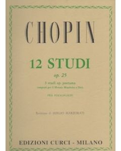 12 Studi op.25 3 Studi op.Postuma (Marzorati)