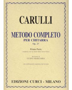 Metodo completo per chitarra op.27 p.1 - rev. Guido Margaria