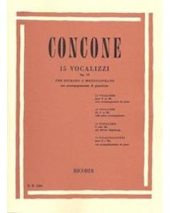 15 Vocalizzi op.12 per soprano o mezzosoprano