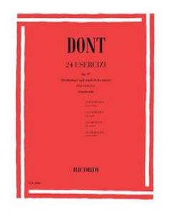 24 Esercizi op.37 - preliminari agli studi di Kreutzer (Zanettovich)
