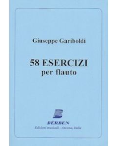 58 Esercizi per flauto