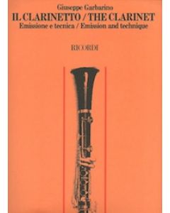 Il Clarinetto - Emissione e Tecnica