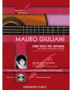 Studi Scelti per chitarra con CD (Podera-Tampalini)