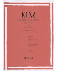200 Piccoli Canoni a 2 Parti op.14 (Marciano)