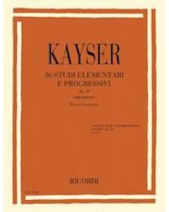 36 Studi Elementari e Progressivi op.20