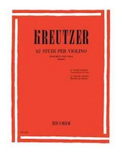 42 Studi per violino trascritti per viola