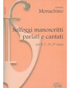Solfeggi Manoscritti Parlati e Cantati per il 1-2-3 corso