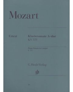 Sonata in La Maggiore KV 331 (Urtext)