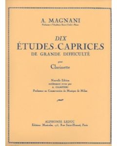 10 Studi-Capricci di grande difficoltà