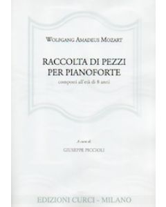 Raccolta di pezzi per pianoforte composti all’eta’ di 8 anni