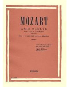 Arie scelte per canto e pianoforte vol.1 - 19 arie per soprano leggero