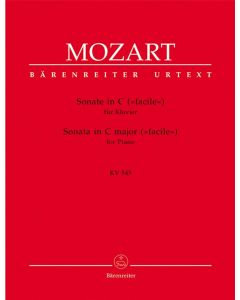 Sonate In C-Dur 'Facile' Für Klavier (Bärenreiter-Verlag)