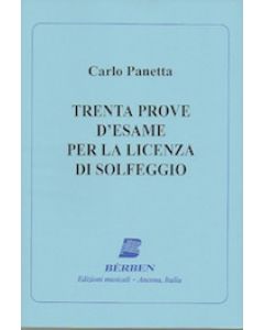 30 Prove d’Esame per la licenza di solfeggio