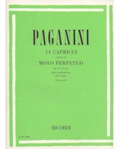 14 Capricci op.1 - Moto Perpetuo op.11 n.6