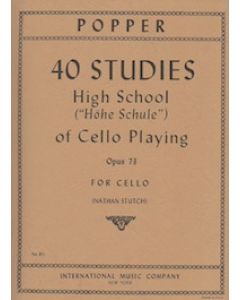 40 Studi di Alta Scuola per violoncello op.73