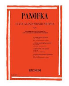 12 Vocalizzi d'artista op.86 per soprano o mezzosoprano