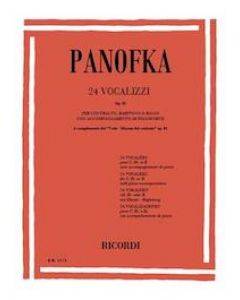 24 Vocalizzi op.81 per contralto baritono o basso