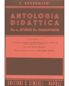 Antologia Didattica per lo Studio del Pianoforte cat.A vol.2