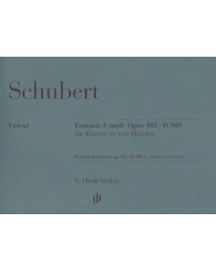 Fantasia in Fa Min op.103 D940 per pf. a 4 mani (Urtext)