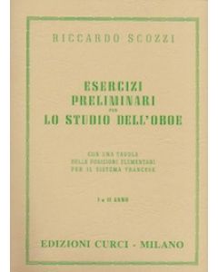 Esercizi Preliminari per lo studio dell’oboe
