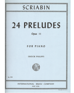 24 Preludi op.11 (Phillipp)