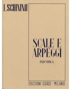 Scale e arpeggi op.7 per viola