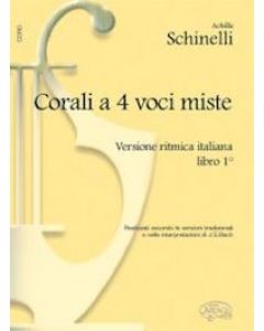 Corali a 4 voci miste realizzati secondo le versioni di J.S.Bach versione ritmica vol.1