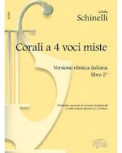Corali a 4 voci miste realizzati secondo le versioni di J.S.Bach versione ritmica vol.2