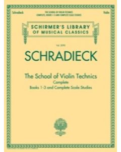 The school of violin technics complete vol. 1-3