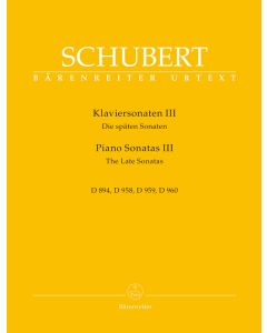 Piano Sonatas III (Bärenreiter-Verlag)