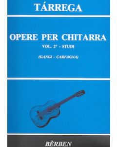 Opere per chitarra vol.2 - Studi (Gangi-Carfagna)
