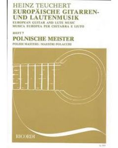 Musica europea per chitarra e liuto - maestri polacchi